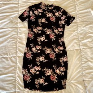 Floral Body Icon Dress